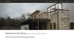 Desktop Screenshot of icfhomes.com